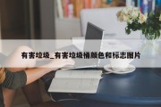 有害垃圾_有害垃圾桶颜色和标志图片